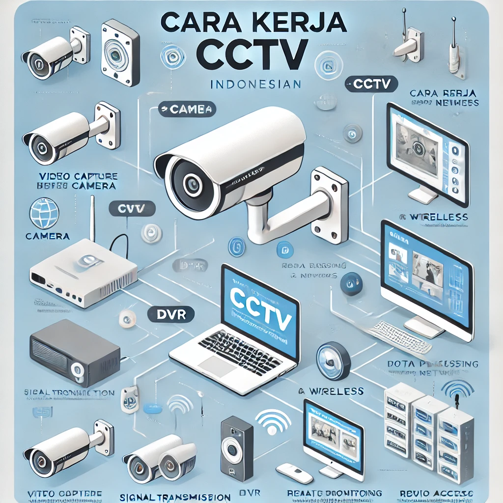 Sistem kerja CCTV