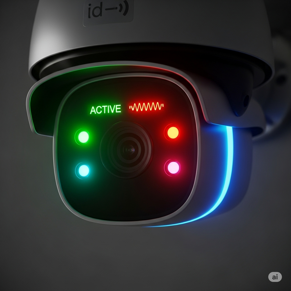 arti warna lampu pada cctv